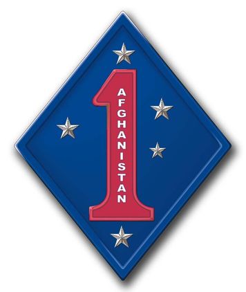 1st Marines Afghanistan Sticker Decal
