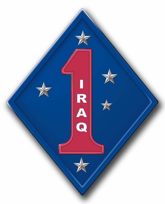 1st Marines Iraq Sticker Decal