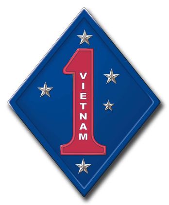 1st Marines Vietnam Sticker Decal