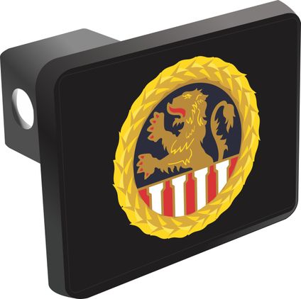 1st Personnel Command Unit Crest Hitch Cover