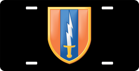 1st Signal Brigade License Plate