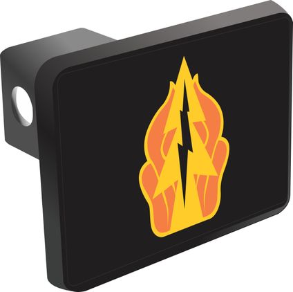 1st Signal Brigade Unit Crest Hitch Cover