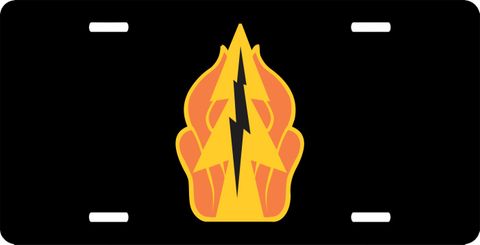 1st Signal Brigade Unit CrestLicense Plate