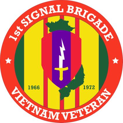 1st Signal Brigade Vietnam Veteran Decal