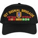 1st Signal Brigade Vietnam Veteran Embroidered Cap with Ribbons
