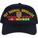 1st Signal Brigade Vietnam Veteran Embroidered Cap with Ribbons