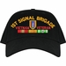 1st Signal Brigade Vietnam Veteran Embroidered Cap with Ribbons