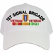 1st Signal Brigade Vietnam Veteran Embroidered Cap with Ribbons