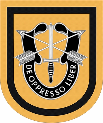 1st Special Forces Group Flash Decal