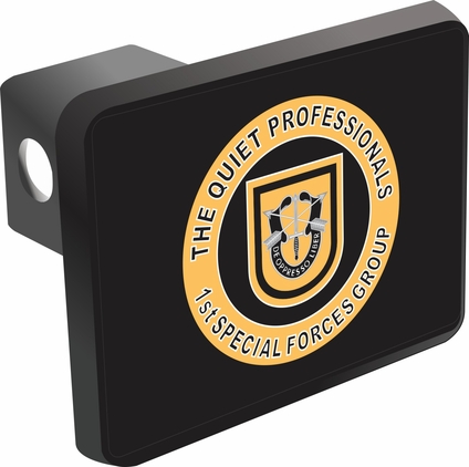 1st Special Forces Quiet Professionals Hitch Cover