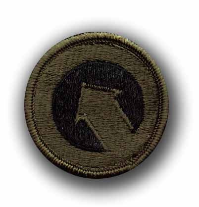1ST SUPPORT COMMAND SUBDUED 2" MILITARY PATCH