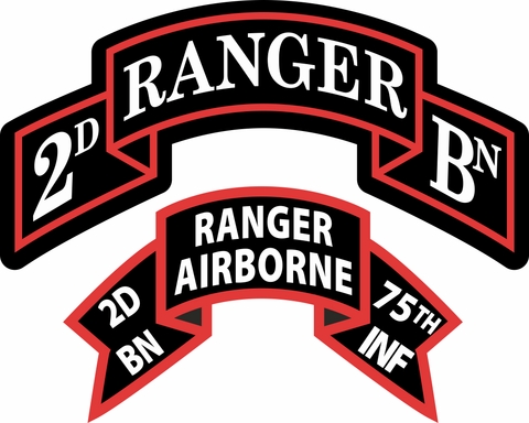 2/75th Ranger Battalion Decal