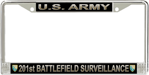 201st Battlefield Surveillance Brigade License Plate Frame