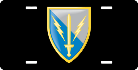 201st Military Intelligence Brigade License Plate