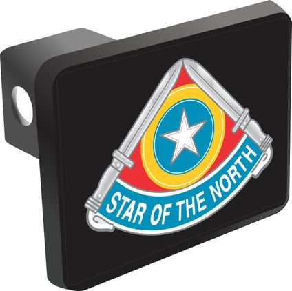 205th Infantry Brigade Unit Crest Hitch Cover
