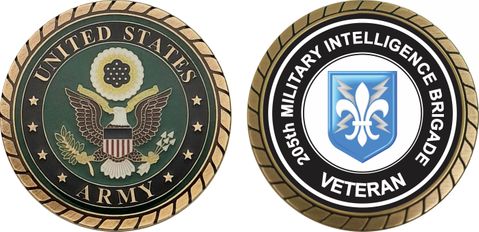 205th Military Intelligence Brigade Challenge Coin