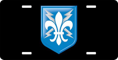 205th Military Intelligence Brigade PatchLicense Plate