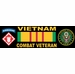 20th Engineer Brigade Vietnam Combat Veteran Bumper Sticker