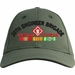 20th Engineer Brigade Vietnam Veteran Embroidered Cap with Ribbons