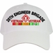 20th Engineer Brigade Vietnam Veteran Embroidered Cap with Ribbons