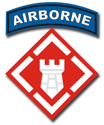 20th Engineer Brigade Airborne Sticker Decal