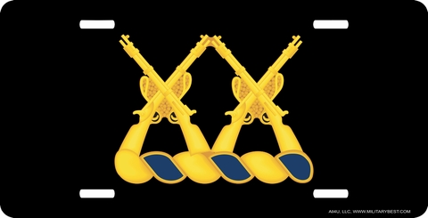 20th Infantry Regiment Unit Crest License Plate