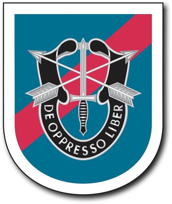 20th Special Forces Group Flash Decal