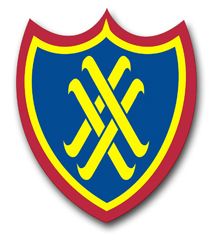 20th U.S. Army Corps Patch Vinyl Transfer Decal