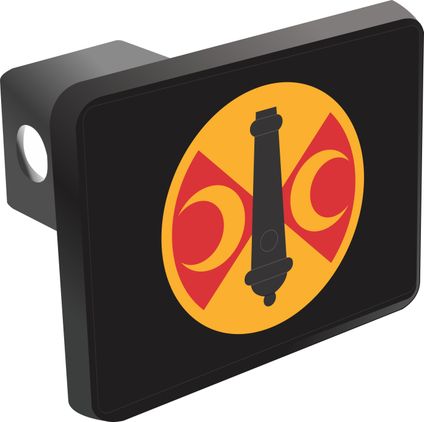 210th Field Artillery Brigade Patch Hitch Cover