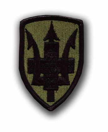213TH MEDICAL BRIGADE SUBDUED 3" MILITARY PATCH
