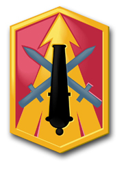 214th Field Artillery Brigade Patch Vinyl Transfer Decal