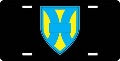 21st TSC Theater Support Command License Plate