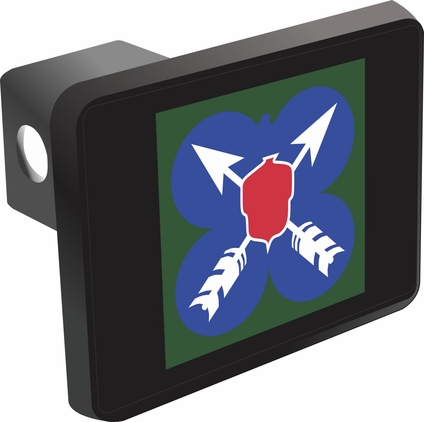 21st U.S. Army Corps Patch Hitch Cover