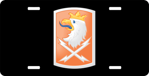 22nd Signal Brigade License Plate