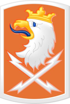 22nd Signal Brigade Patch Vinyl Transfer Decal