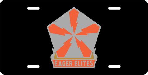 22nd Signal Brigade Unit CrestLicense Plate