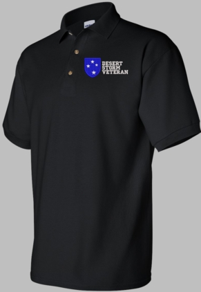 23rd Infantry Division Desert Storm Veteran Polo