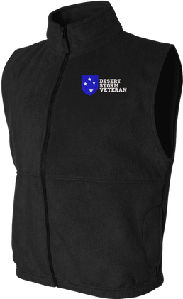 23rd Infantry Division Desert Storm Veteran Sierra Pacific Full-Zip Fleece Vest