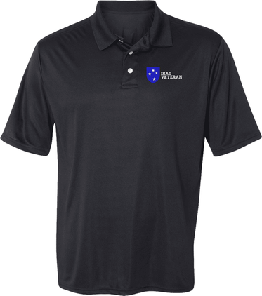 23rd Infantry Division Iraq Veteran Moisture Wicking Polo