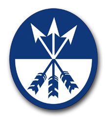 23rd U.S. Army Corps Patch Vinyl Transfer Decal