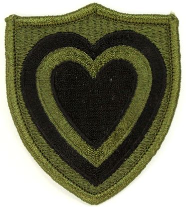 24th Army Corps Subdued 2.75 Inch Patch