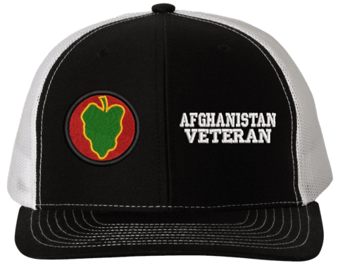 24th Infantry Afghanistan Veteran Split Cap