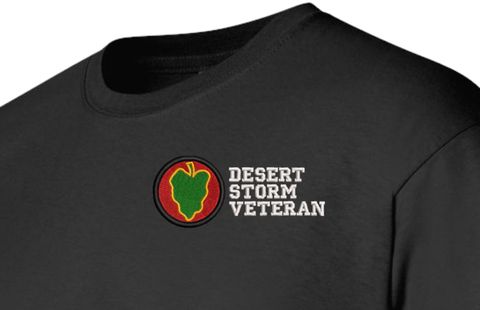 24th Infantry Division Desert Storm Veteran T-Shirt