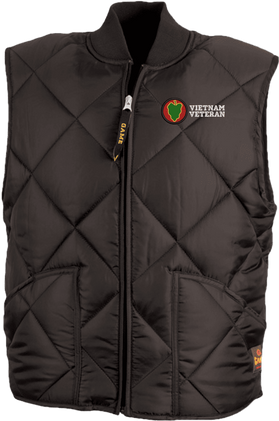 24th Infantry Division Vietnam Veteran Game Sportswear Finest Vest