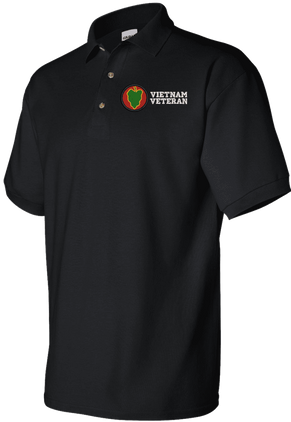 24th Infantry Division Vietnam Veteran Polo