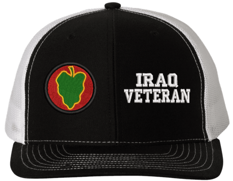 24th Infantry Iraq Veteran Split Cap