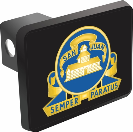 24th Infantry Regiment Unit Crest Hitch Cover