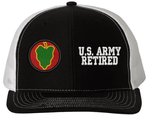 24th Infantry U.S. Army Retired Split Cap