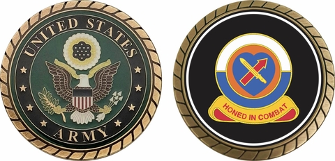 24th U.S. Army Corps Unit Crest Challenge Coin