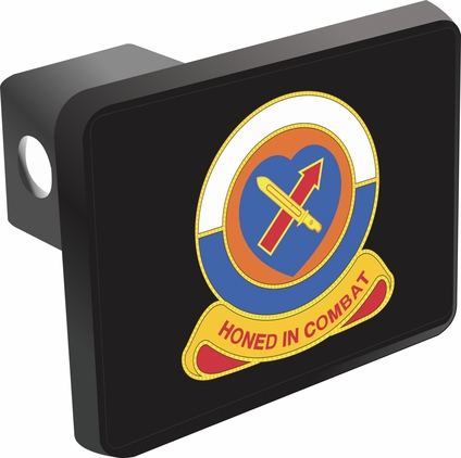 24th U.S. Army Corps Unit Crest Hitch Cover